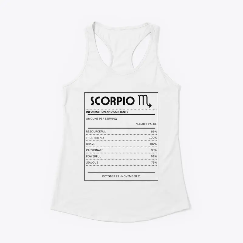 Scorpio May Contain