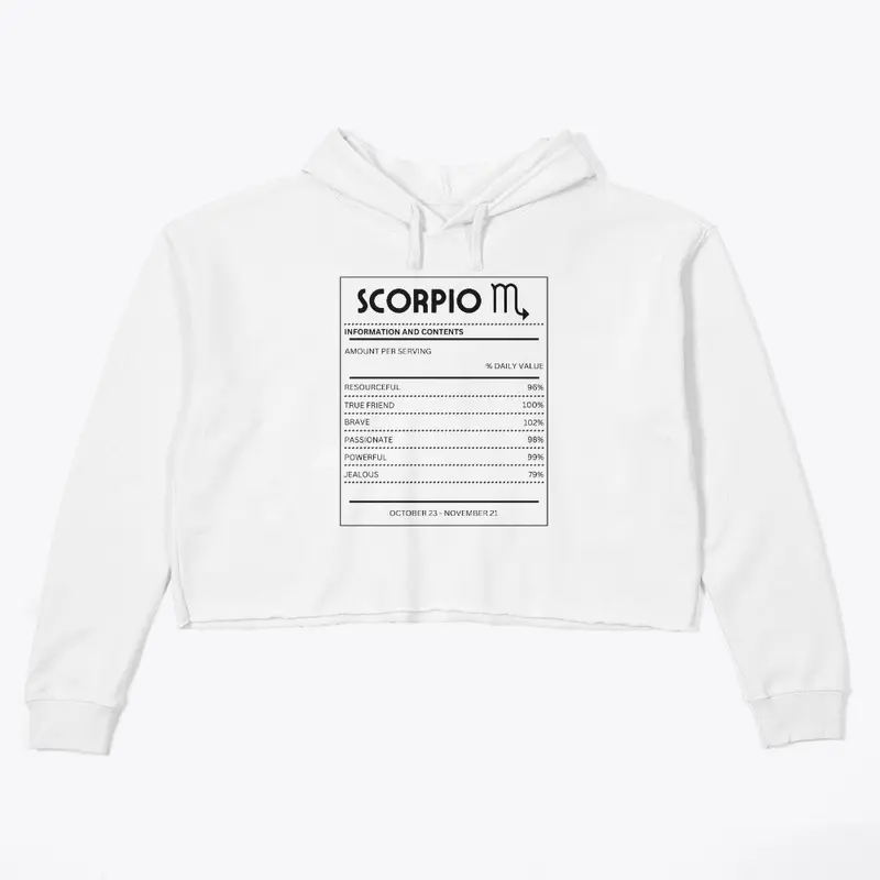 Scorpio May Contain